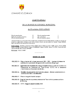 COMPTE-RENDU – Séance du 19.10.2023